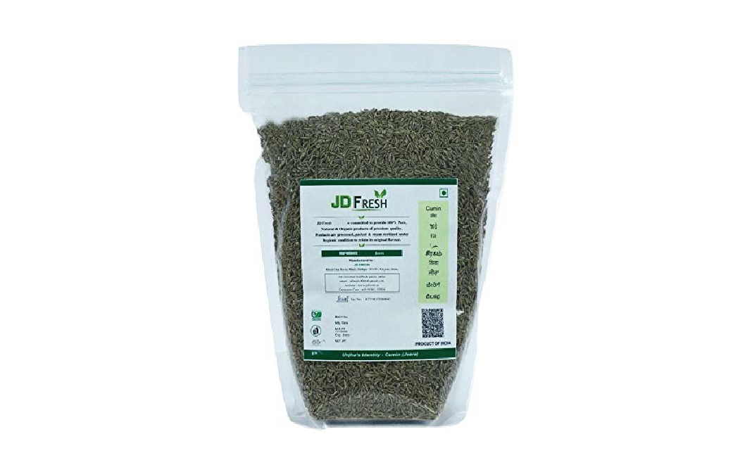 JD Fresh Jeera 100% Pure & Natural Cumin   Pack  500 grams